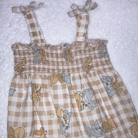 Disney baby lady and the tramp summer sleeveless romper 12m - Picture 2 of 7